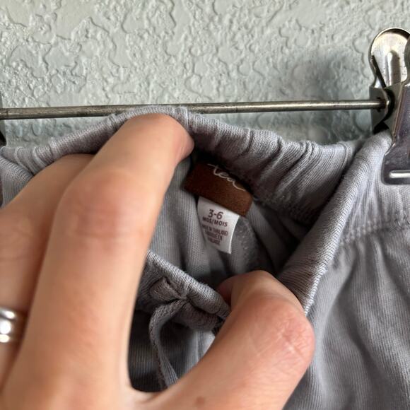 Tea collection Boys 3-6 months Gray Joggers Pants - Picture 2 of 4